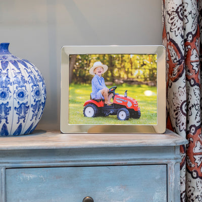 Classic Silver Plate Photo Frame