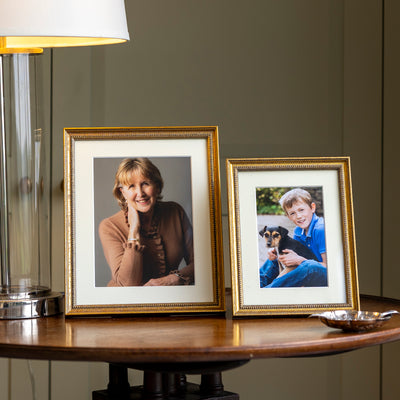 Marbled Bead Mounted Photo Frame