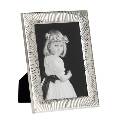 Linear Silver Photo Frame