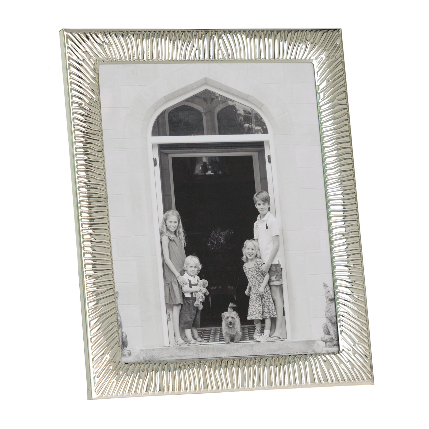 Linear Silver Photo Frame