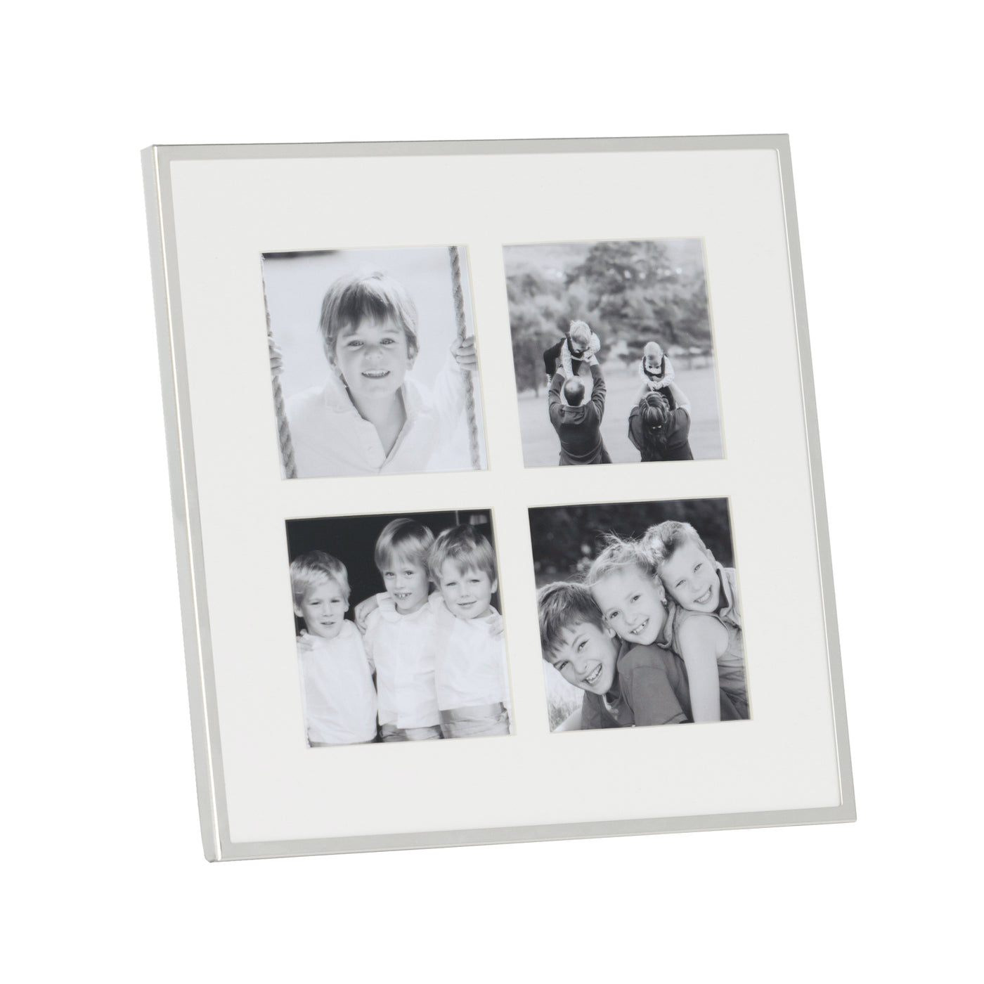 Silver Collage Photo Frame