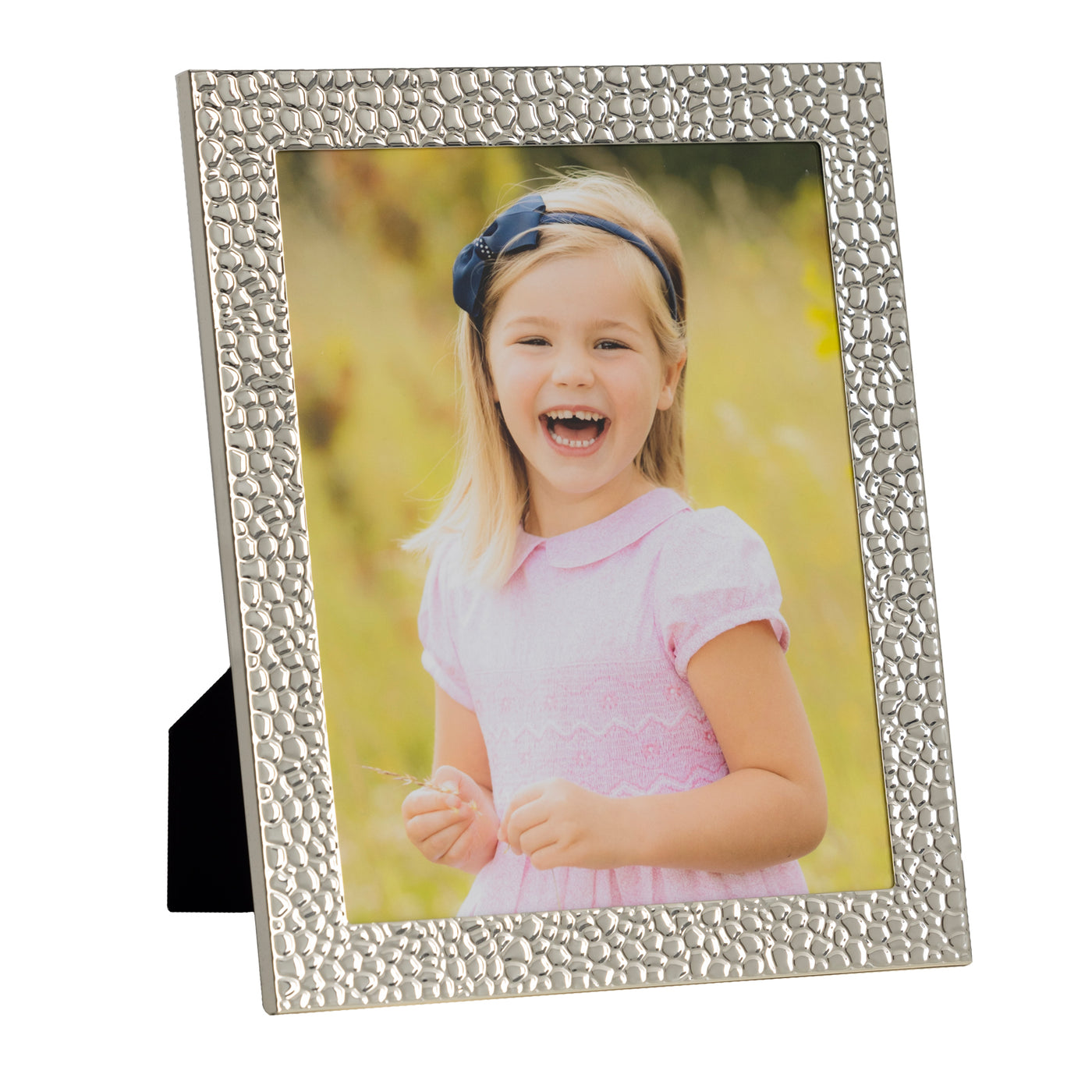 Textured Silver Photo Frame