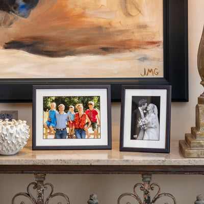 Contemporary Wooden Mounted Thin Photo Frame