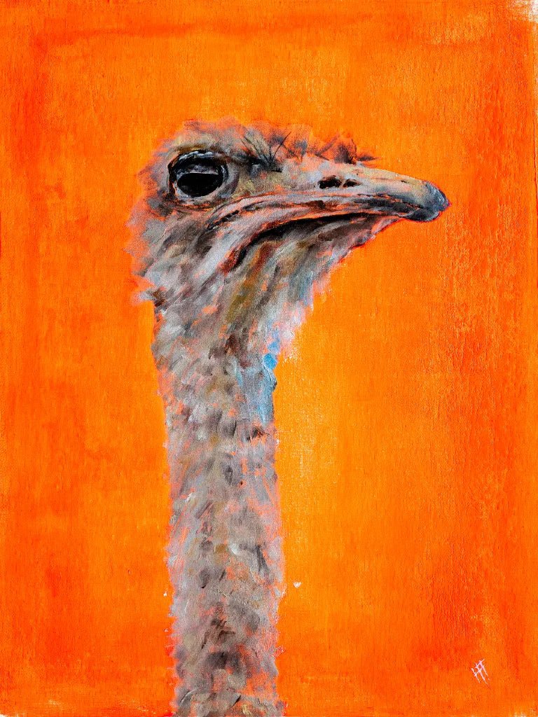 Hannah Treliving - Oscar the Ostrich